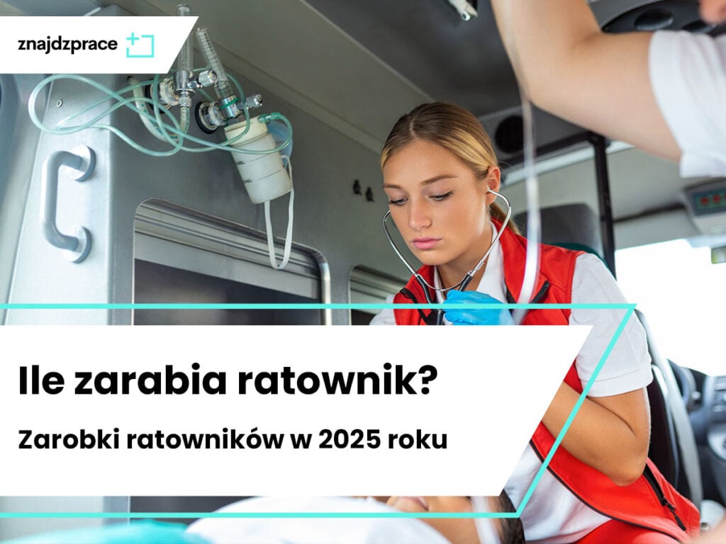 Ile zarabia ratownik medyczny? Zarobki ratowników w 2025 roku