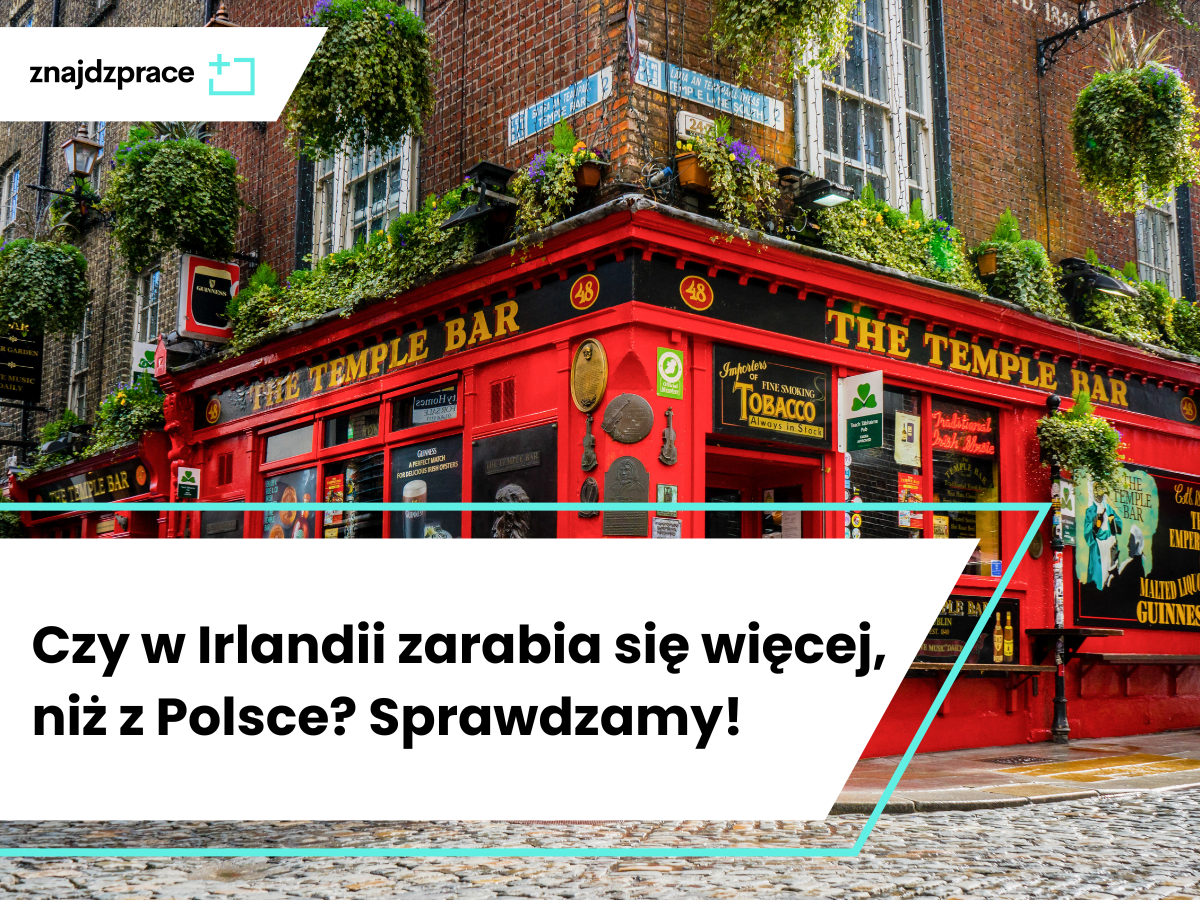 Zarobki w Irlandii