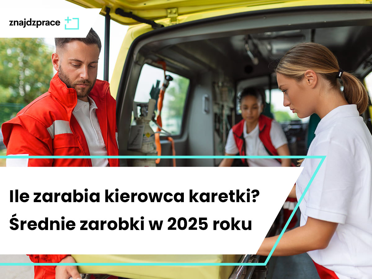 Ile zarabia kierowca karetki? Średnie zarobki w 2025 roku