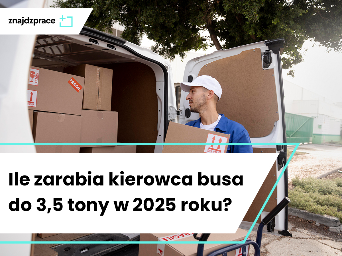 Ile zarabia kierowca busa do 3,5 tony?